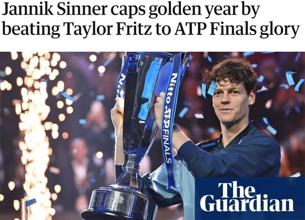 年终总决赛力克澳网，辛纳状态火热的简单介绍